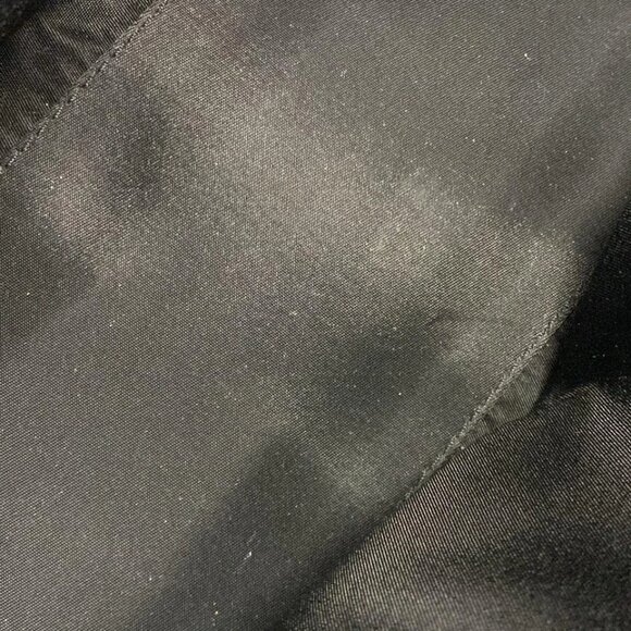 DIOR/ChristianDior Flower Black Jacquard Leather Tote Bag 666-071525 - Picture 13 of 14